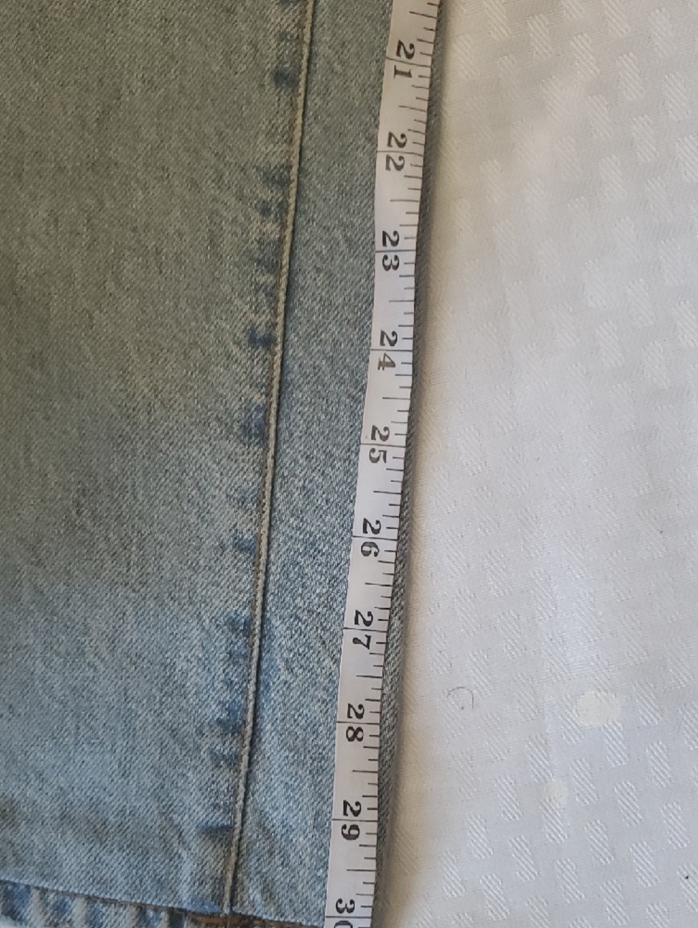 Zara Light Blue Wide Leg Flare Jeans - Picture 5 of 14